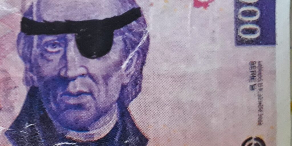 Billetes falsos en Yucatán