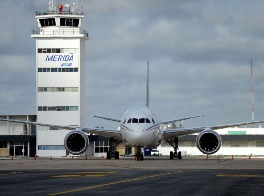 Los pasajeros internacionales en aeropuerto internacional de Mérida van al alza.