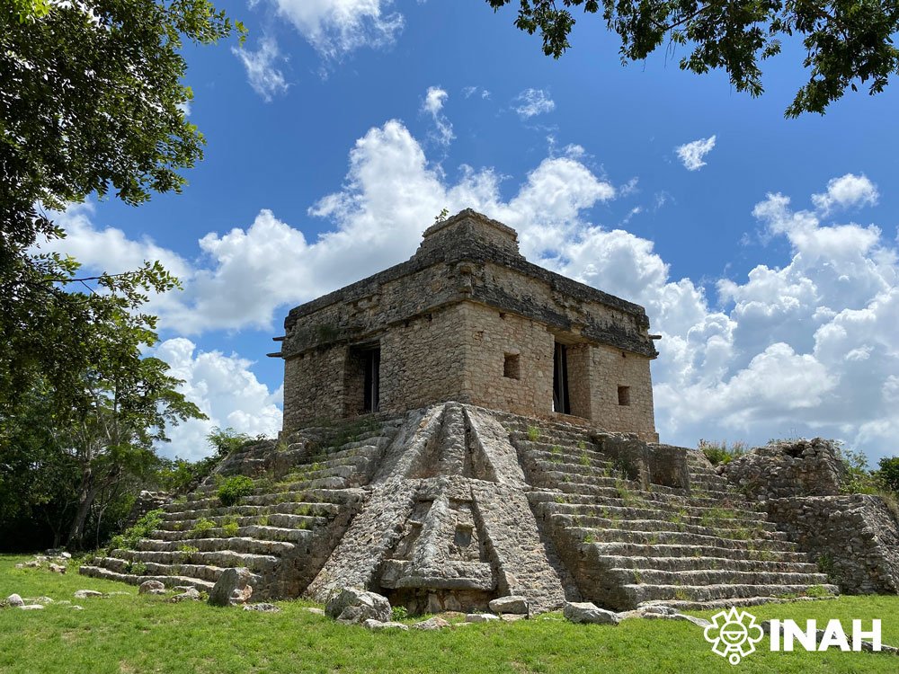 La cifra de turistas en Yucatán en ruinas mayas. Dzibilchaltún