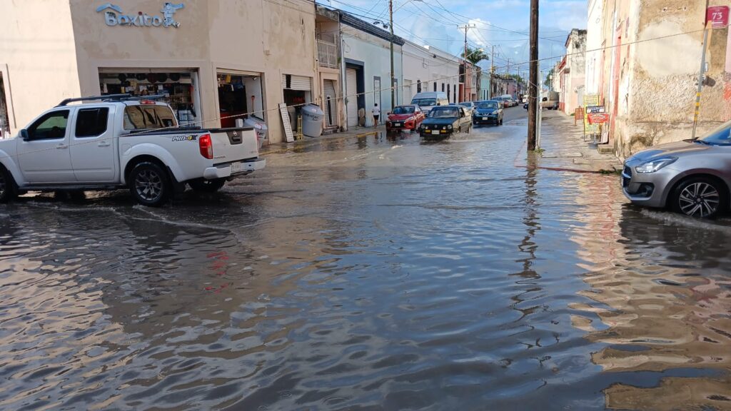 Cifras de lluvias en Yucatán.