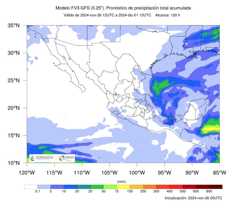 El tiempo en la Península.