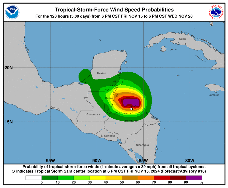 Tormenta tropical sara