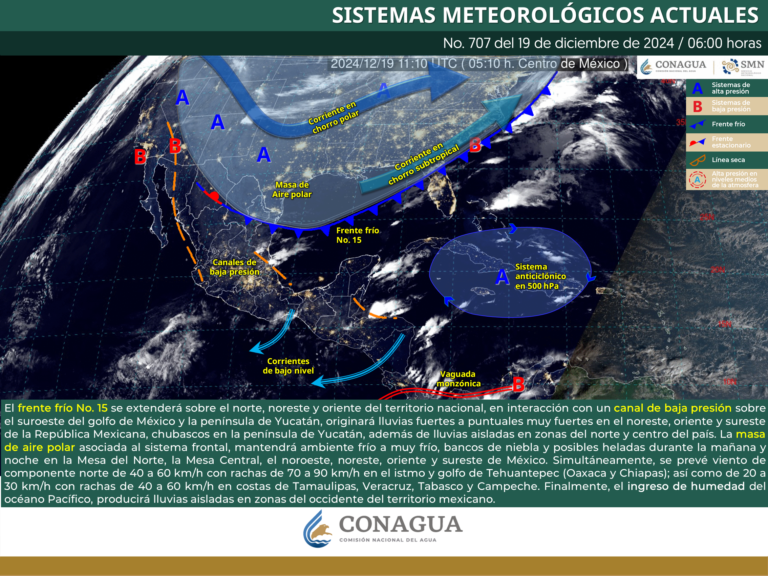 Estado del tiempo hoy jueves en Yucatán